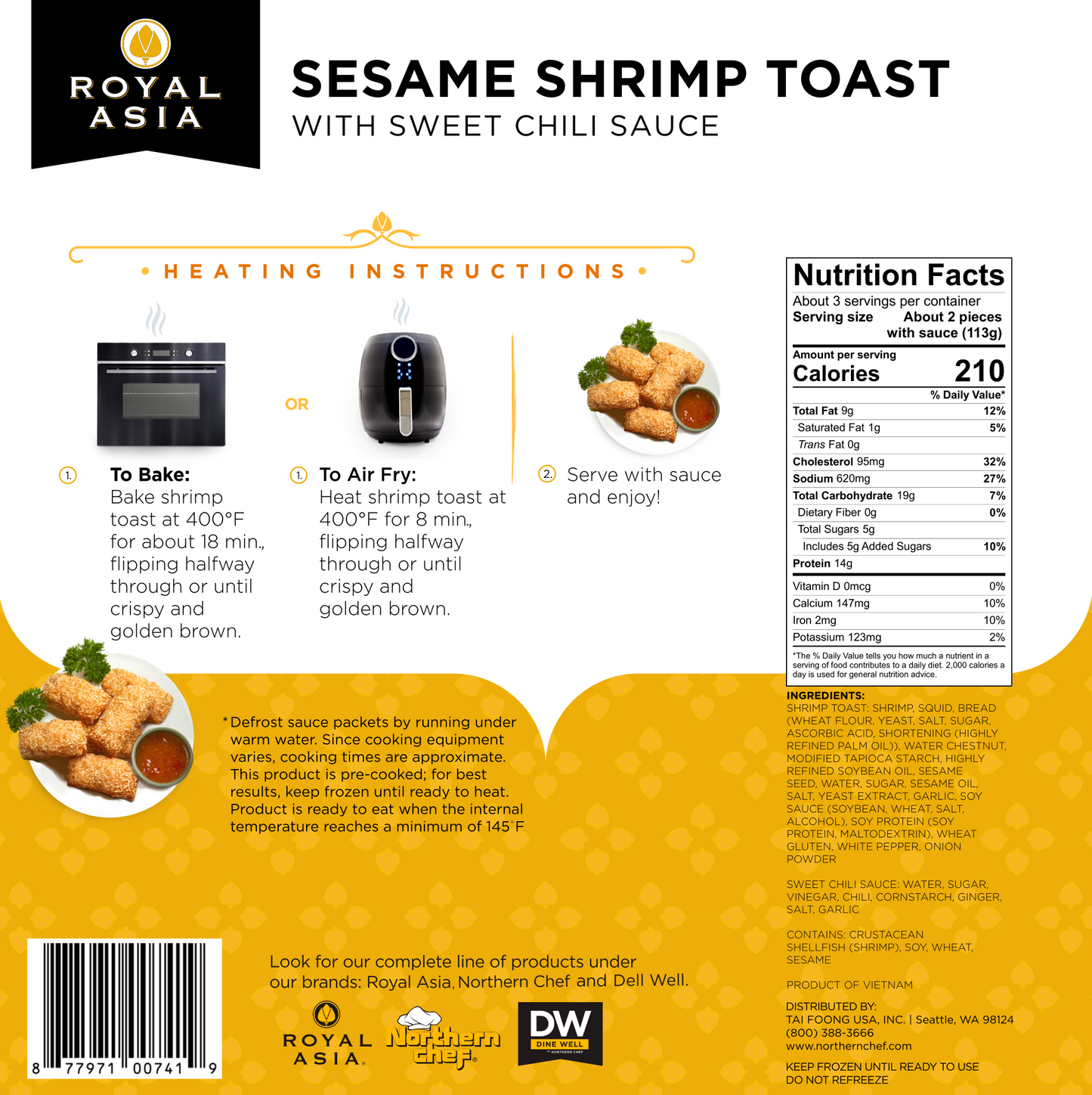 Sesame Shrimp Toast
