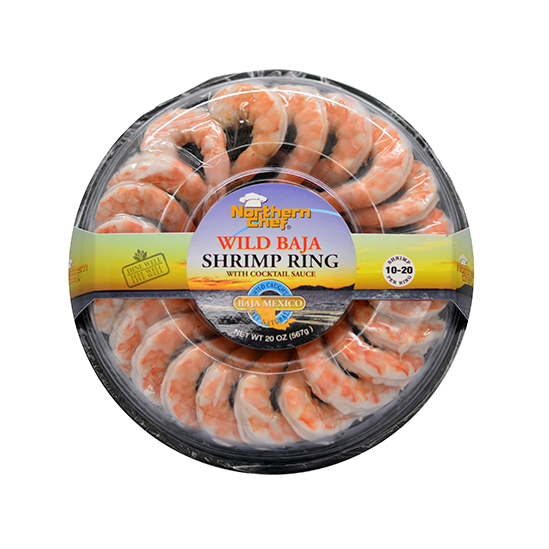 Shrimp Ring Wild Baja 10/20 MX 20oz