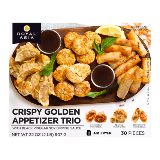 Crispy Golden Appetizer Trio Package Front