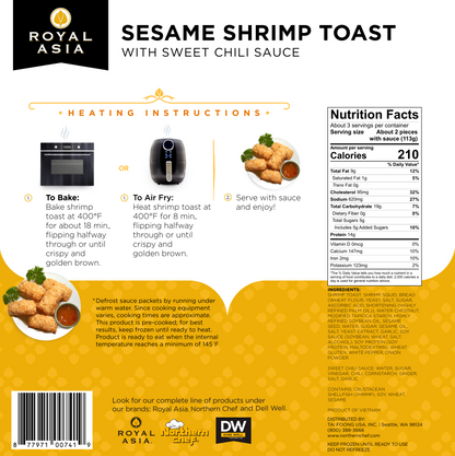 Sesame Shrimp Toast